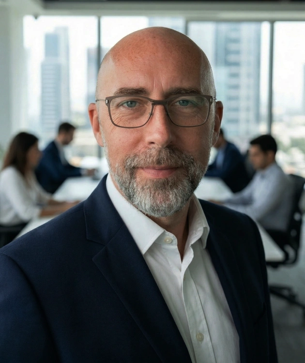 Portrait de Christophe Vandemoortele, fondateur d'Abbys Consult, expert en performance et alignement humain